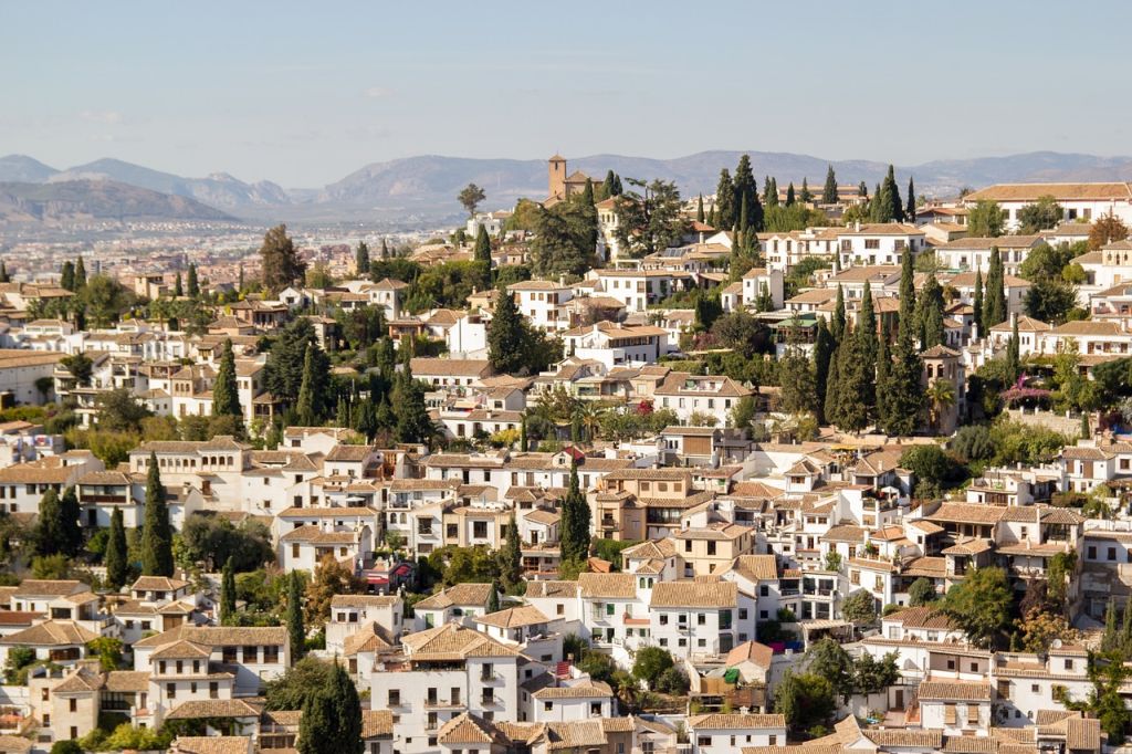 Granada Albaicin negyed