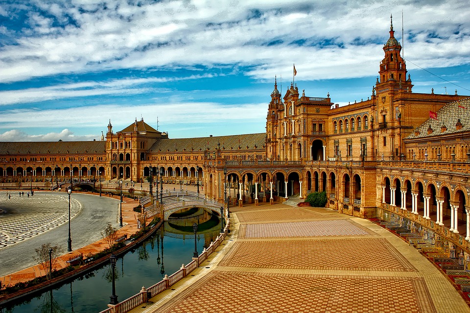 sevilla plaza-espana - Sevilla látnivalók